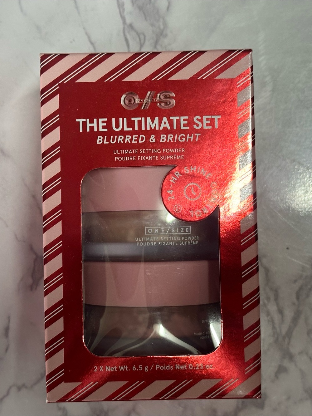 ONE/SIZE The Ultimate Set Blurred & Bright Setting Powder - Pink